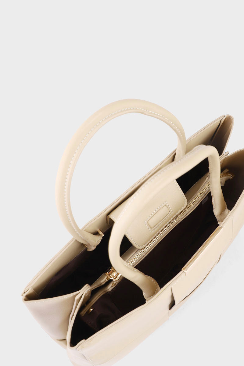 Satchel Shoulder Bags BS2050-Beige