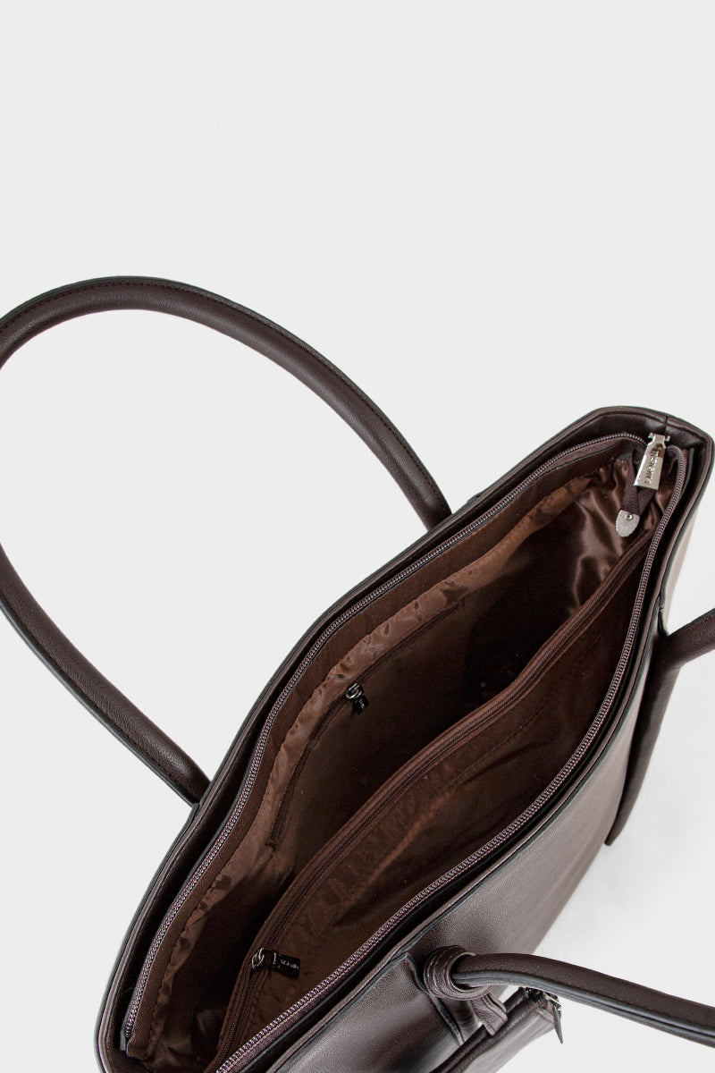 Tote Hand Bags BS2101-Brown