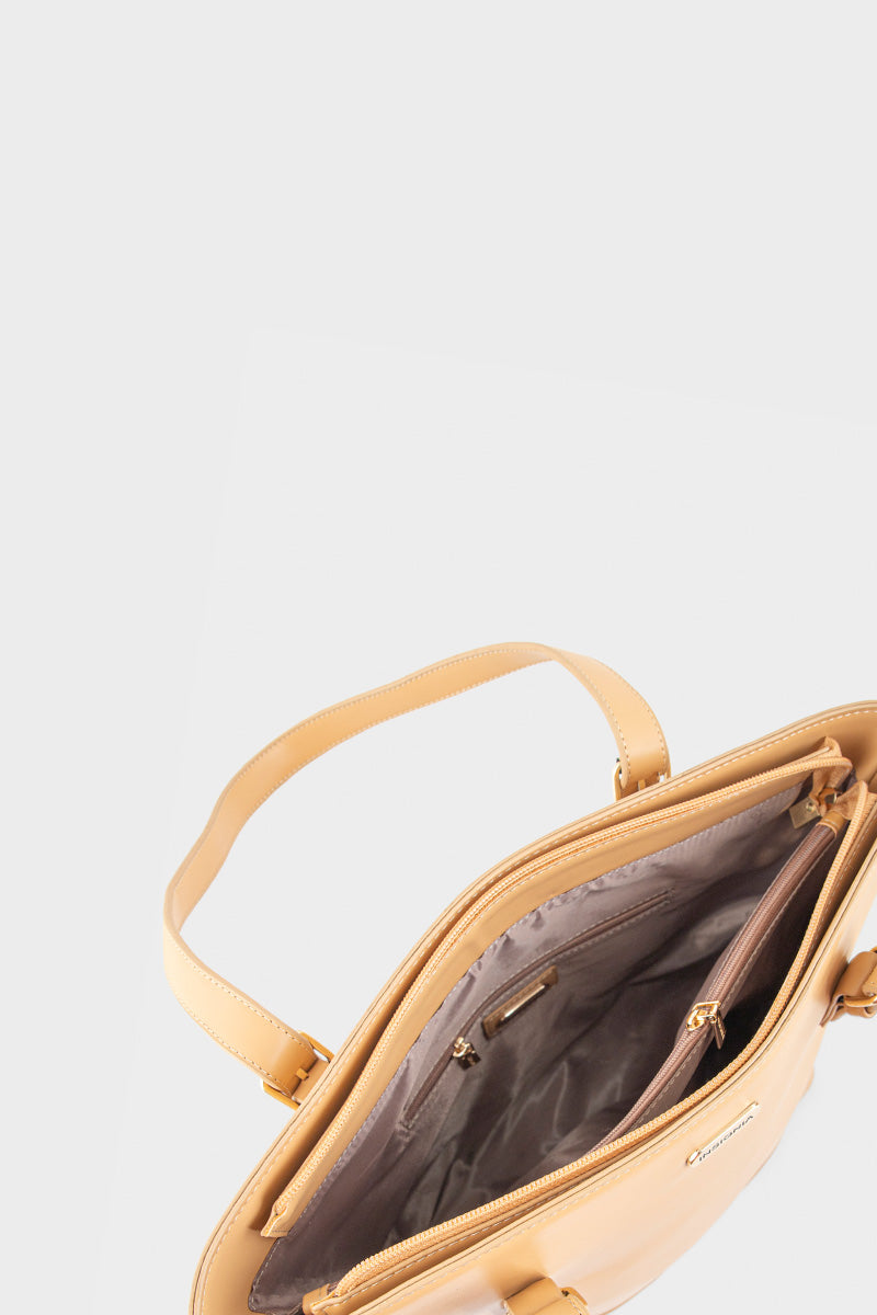 Tote Hand Bags BS2150-Beige