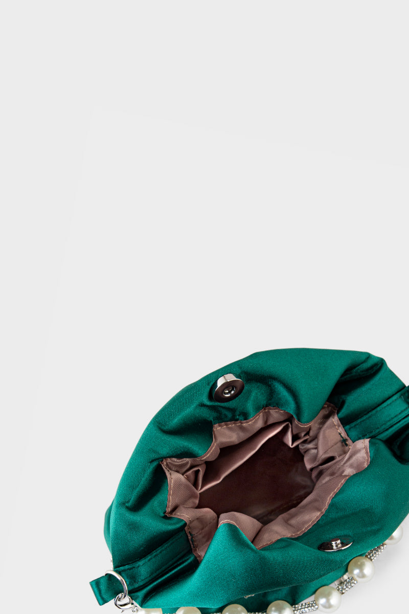 Party Wear Clutch BW6017-Dark Green