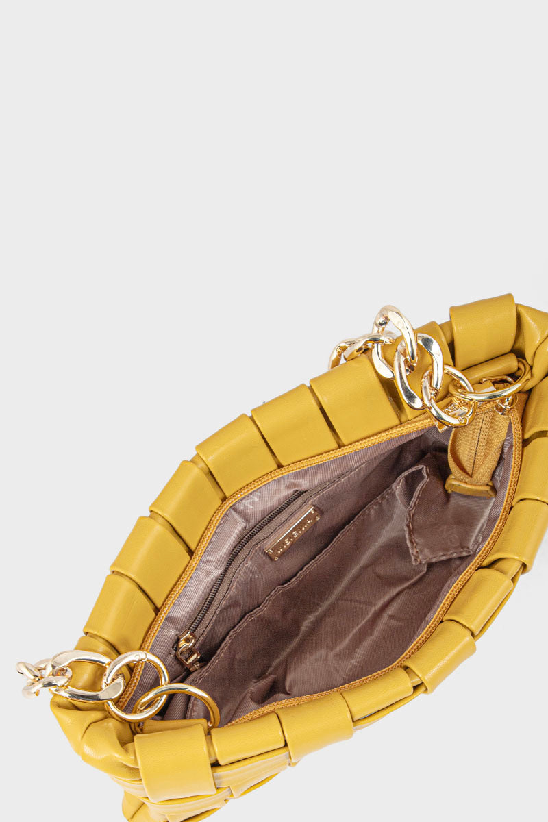 Cross Shoulder Bags BS2037-Mustard