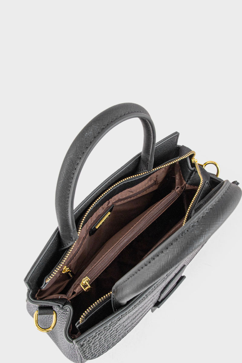 Top Handle Hand Bags BH0089-Black