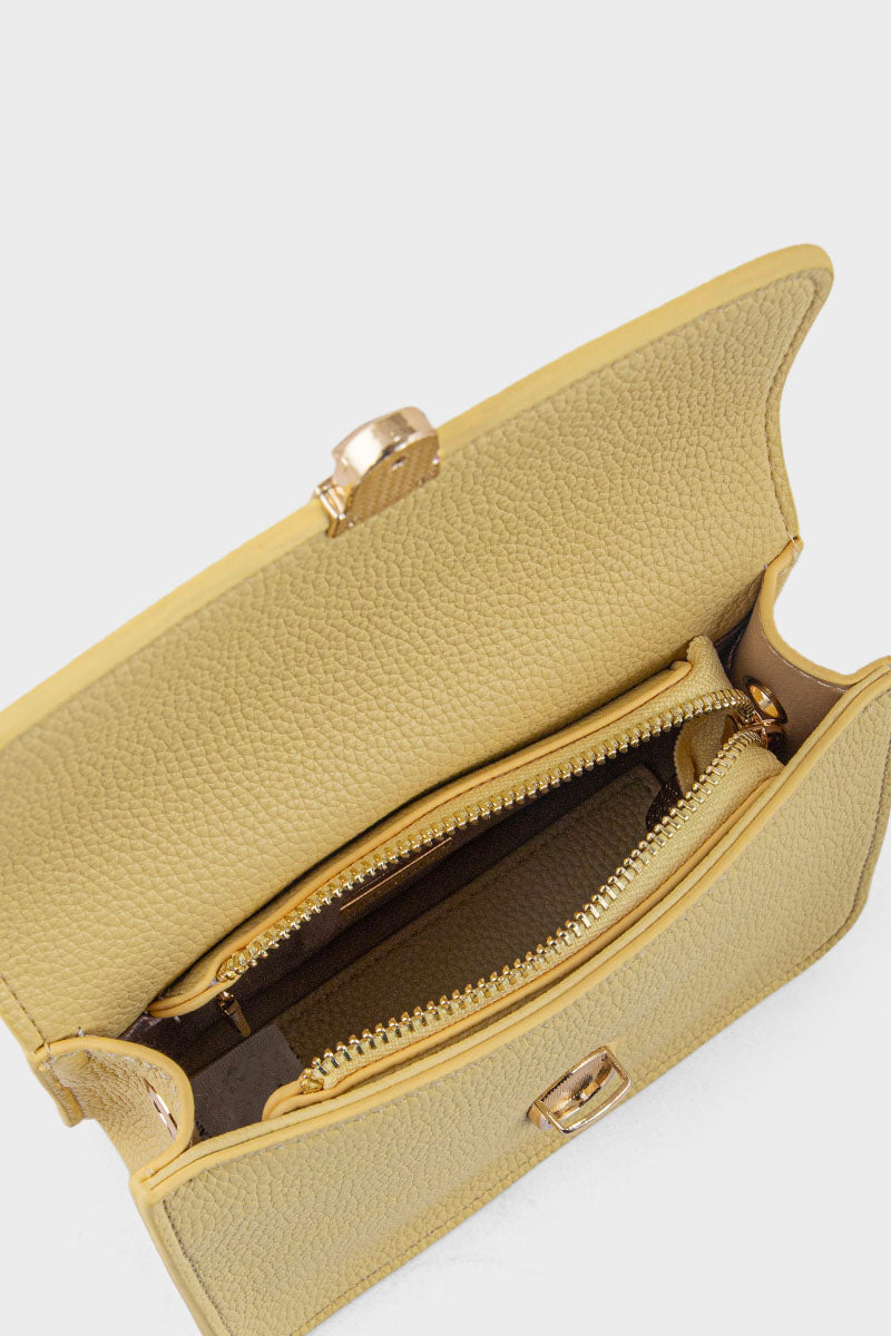 Cross Shoulder Bags BS2176-Yellow