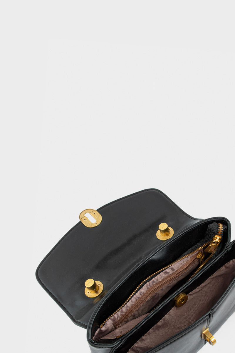 Saddle Shoulder Bags BH0111-Black