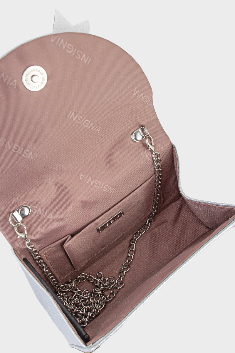 Top Handle Hand Bags BH0038-Silver