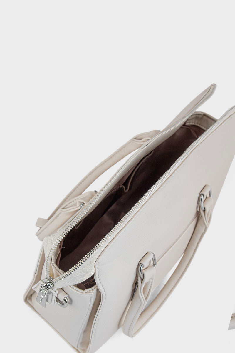 Top Handle Hand Bags BH0105-Beige