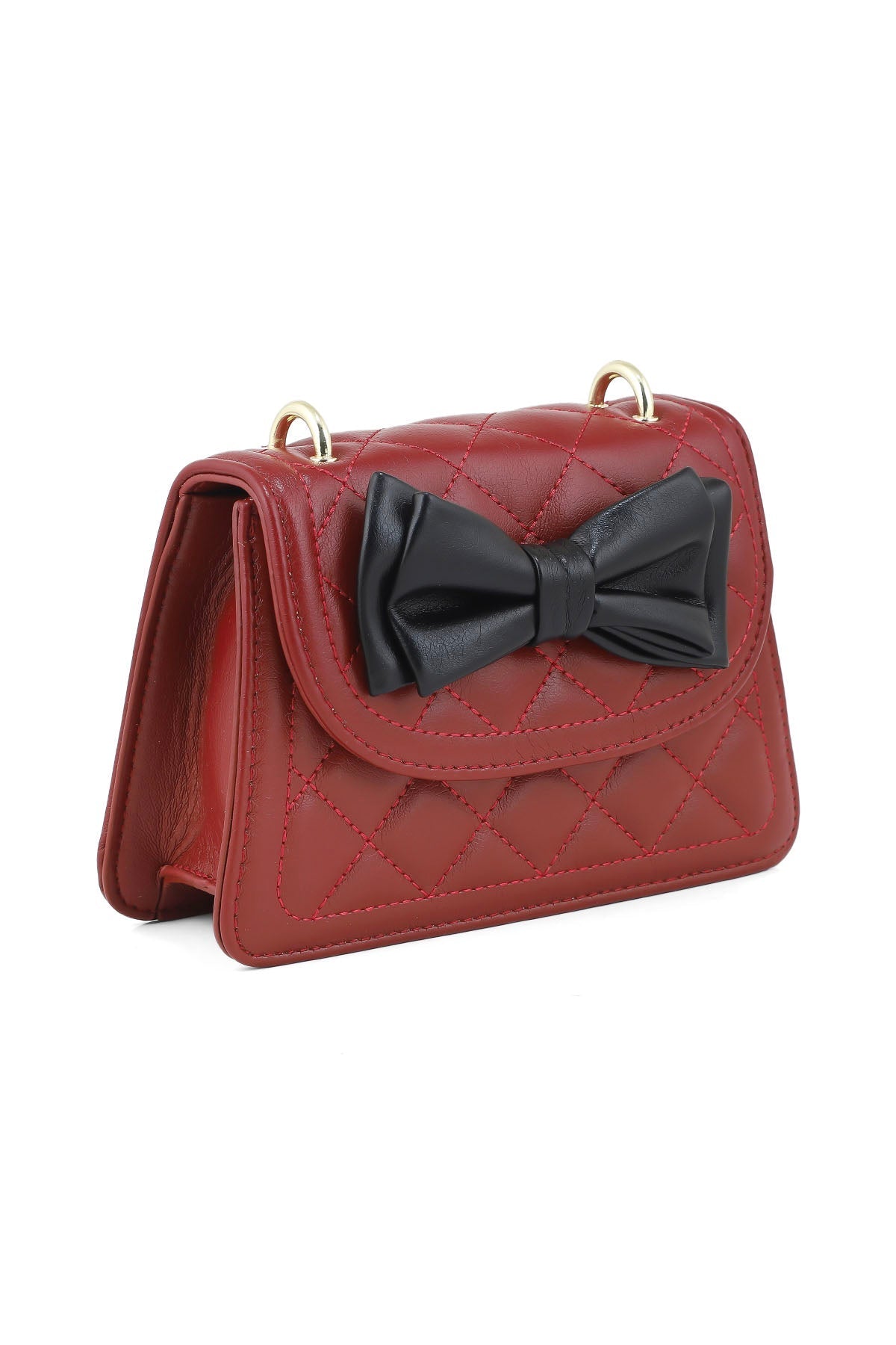 Top Handle Hand Bags B14955-Maroon