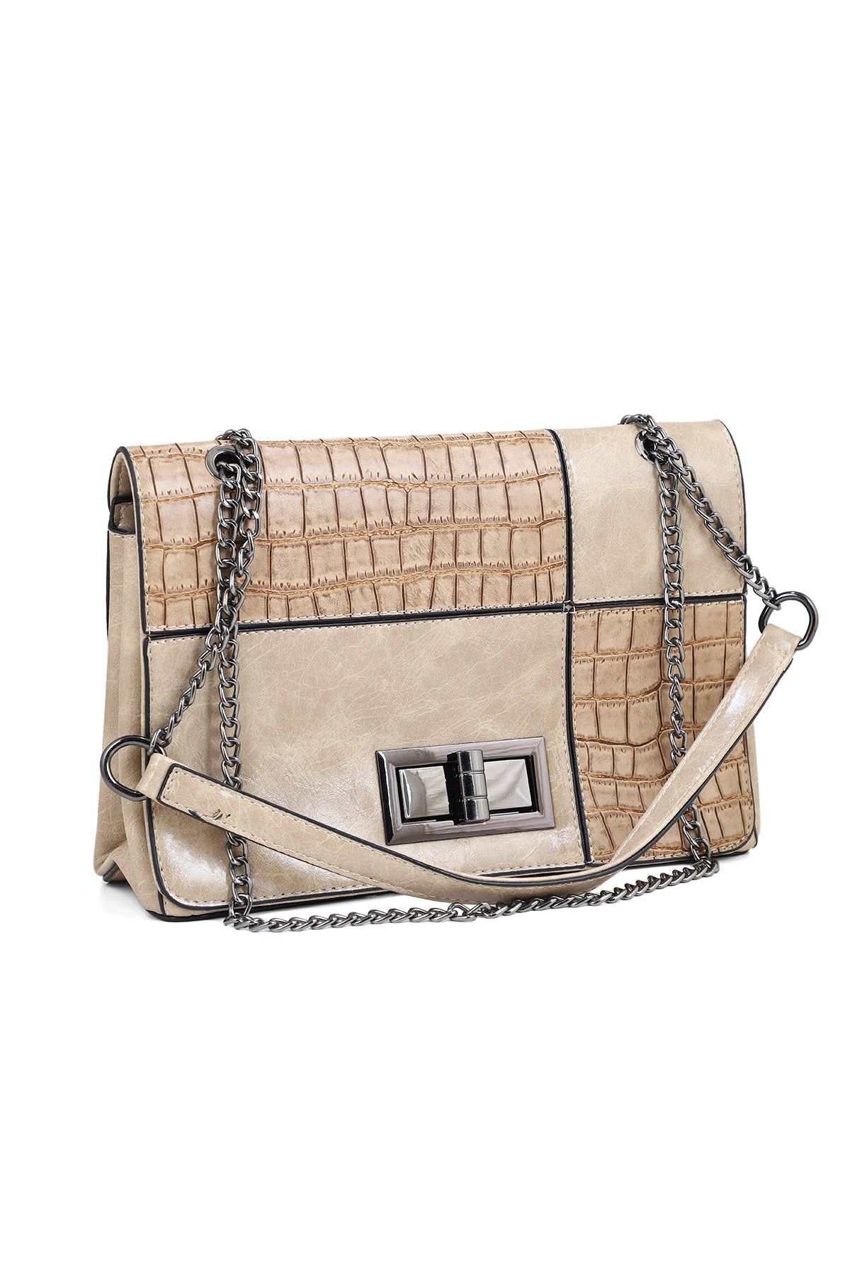 Cross Shoulder Bags B14980-Beige