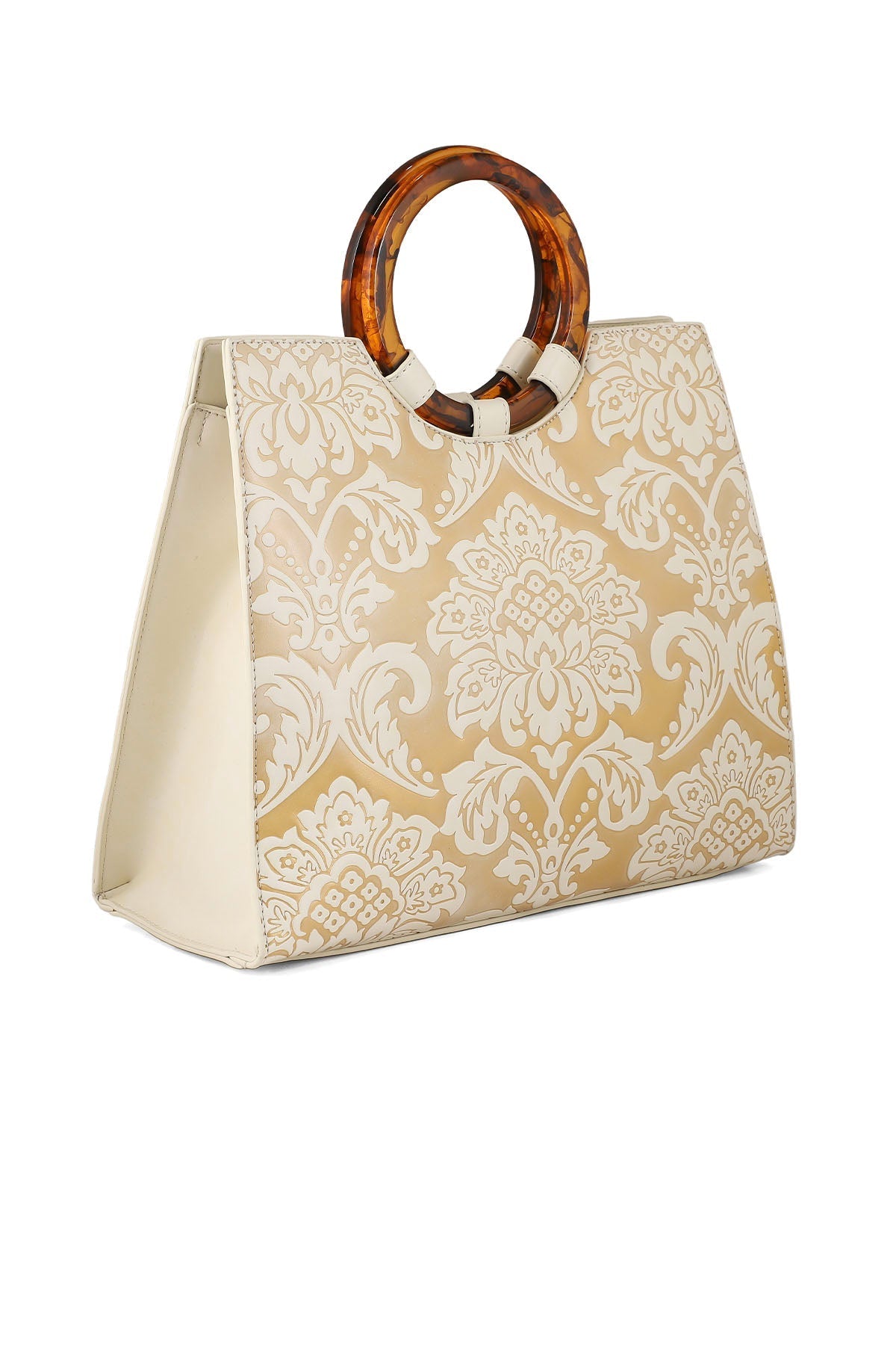 Top Handle Hand Bags B14997-Yellow