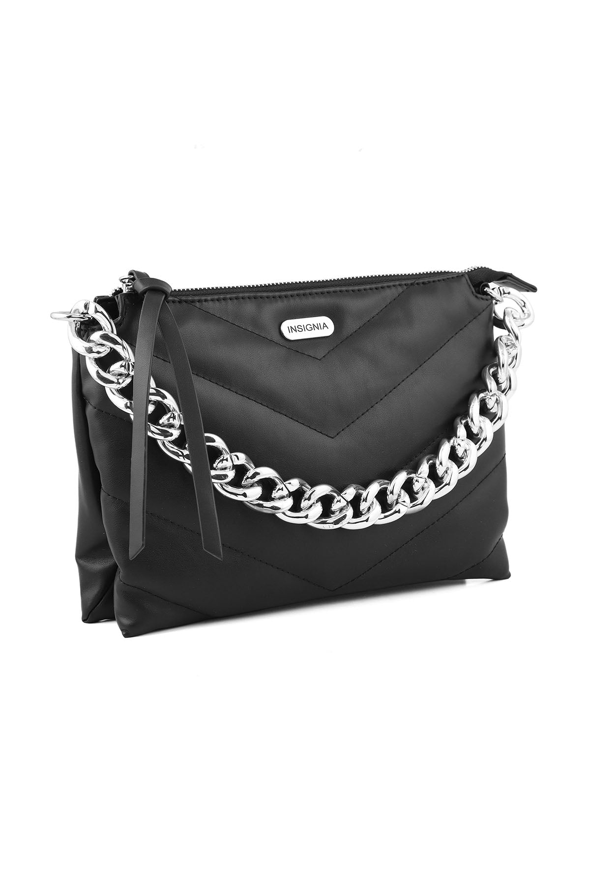 Cross Shoulder Bags B15027-Black