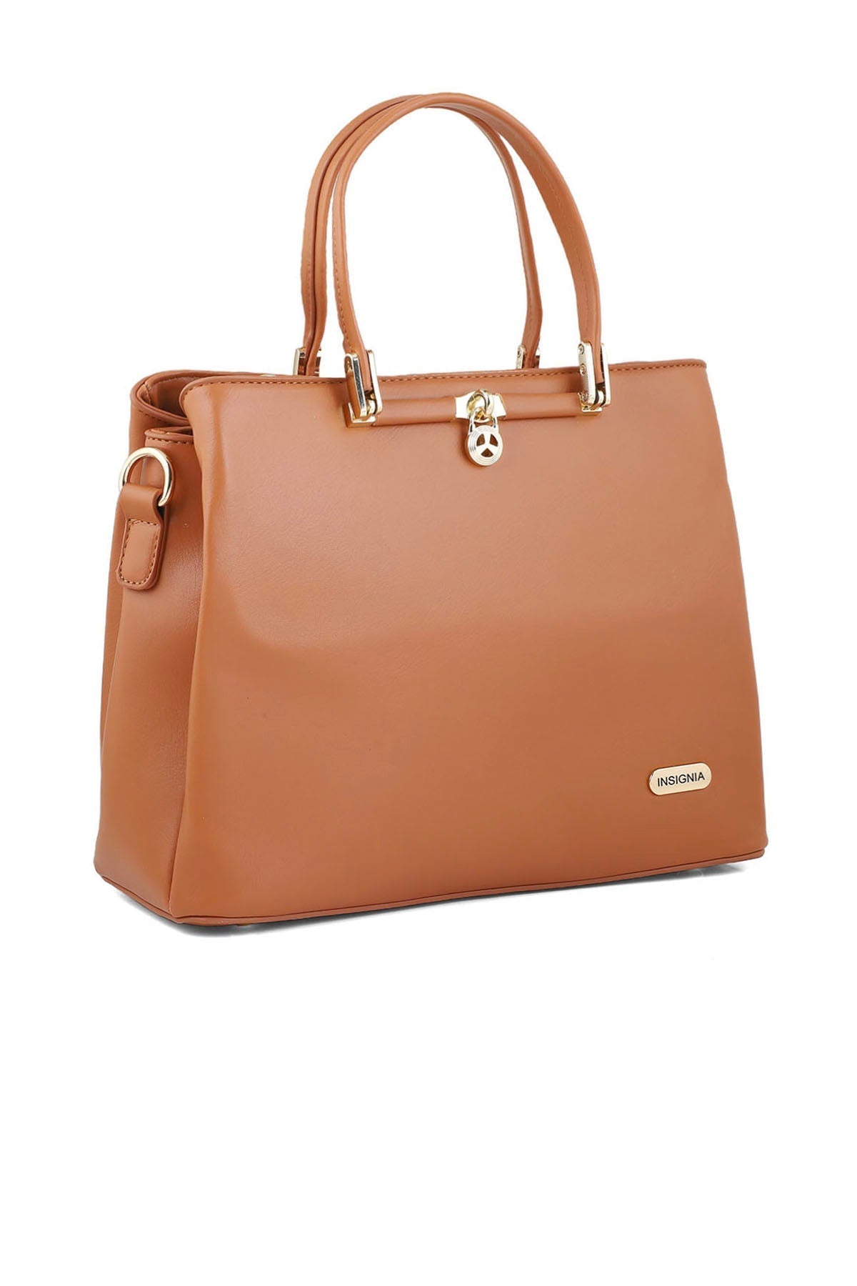 Formal Tote Hand Bags B15055-Brown