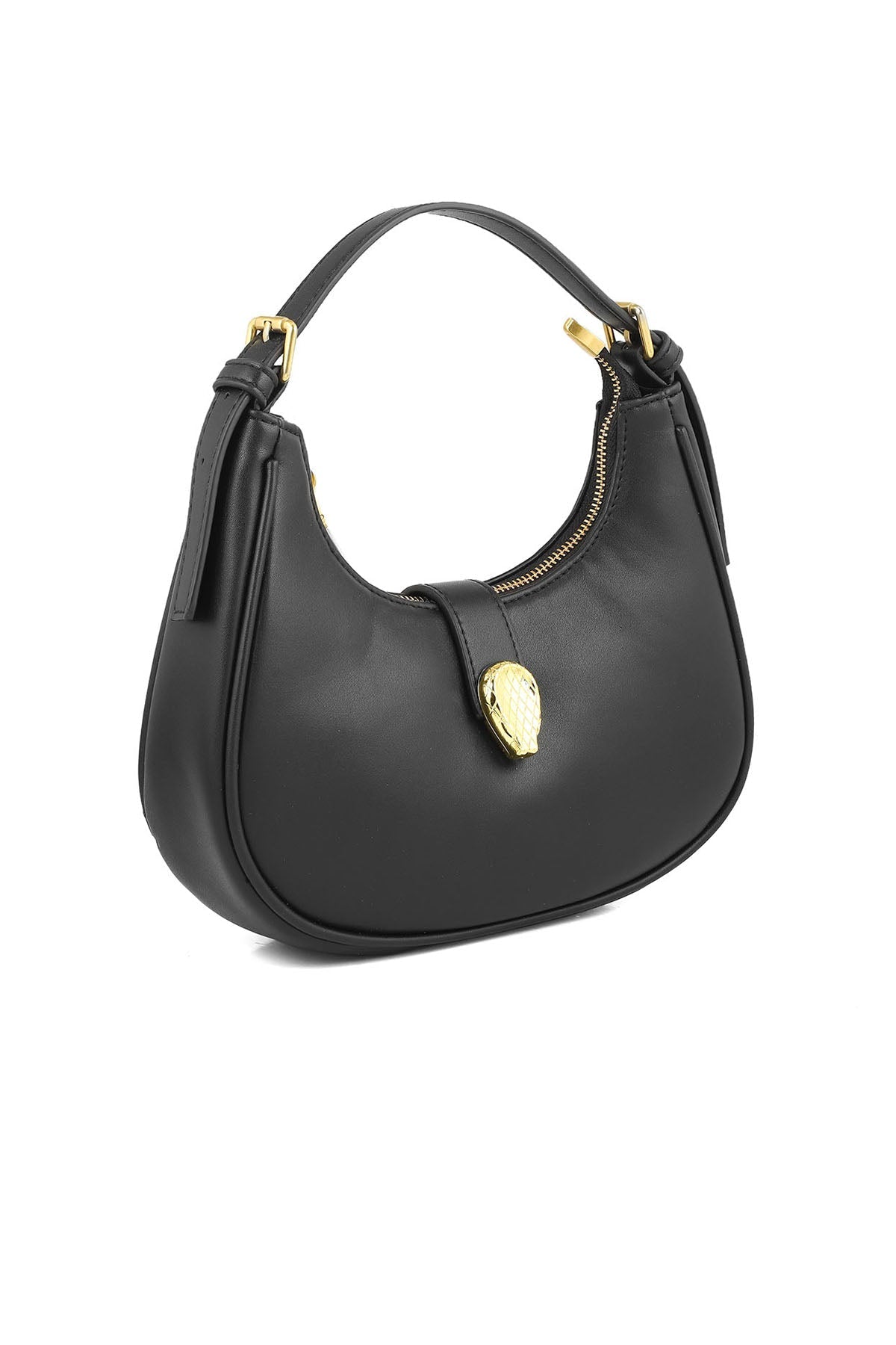 Hobo Hand Bags B15089-Black