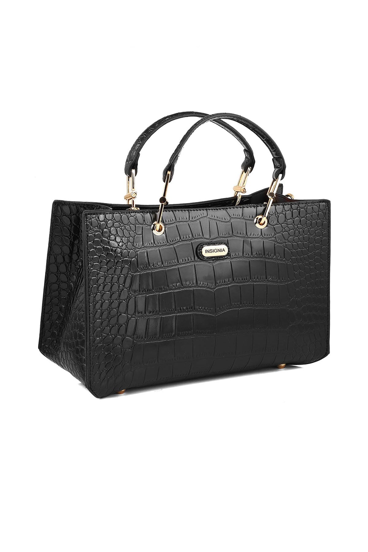 Formal Tote Hand Bags B15096-Black