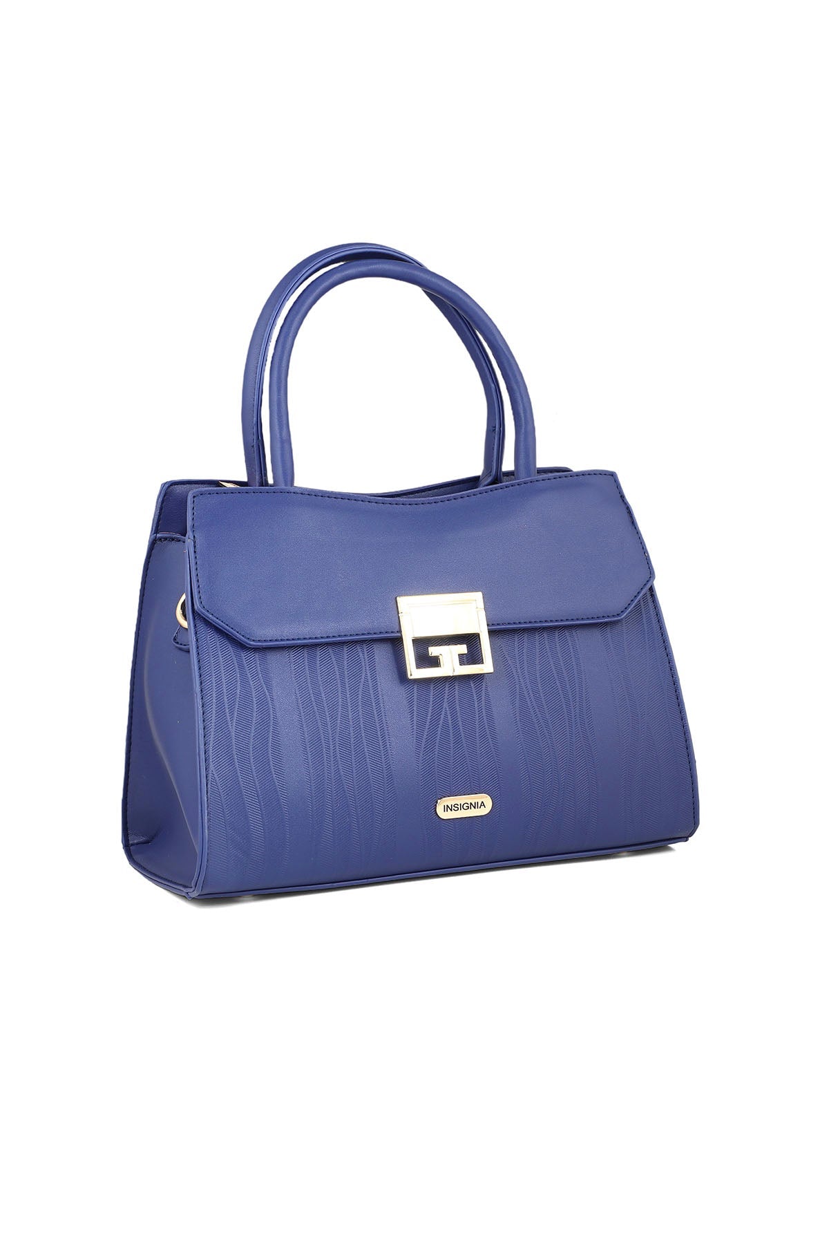 Top Handle Hand Bags B15132-Blue