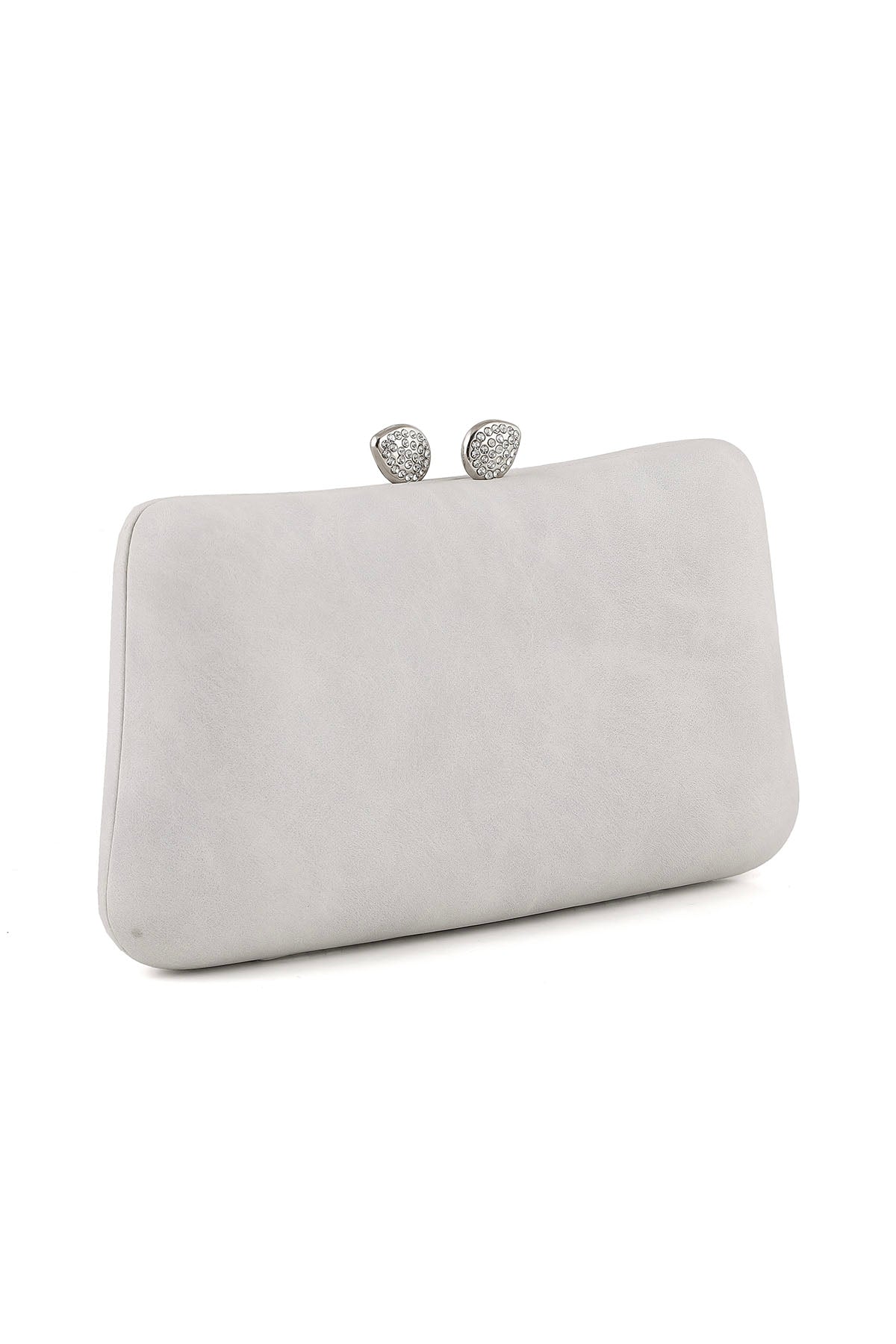 Party Wear Clutch B21572-Silver