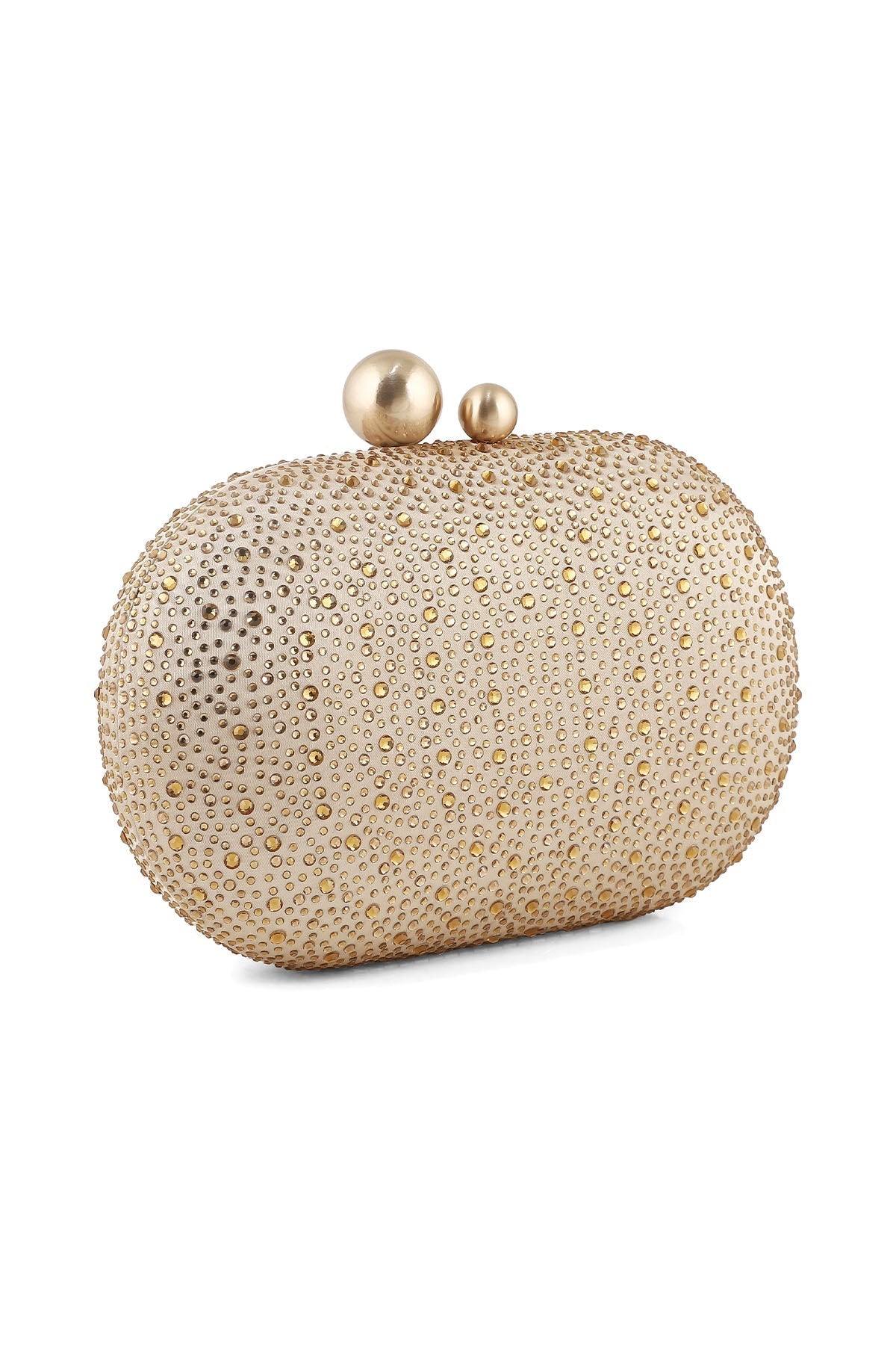 Party Wear Clutch B21573-Golden