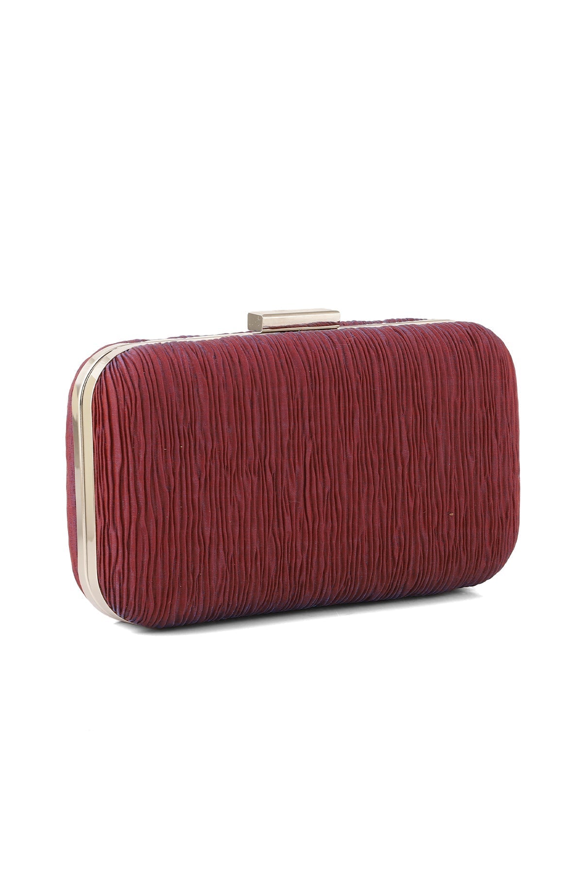 Casual Clutch B21575-Maroon