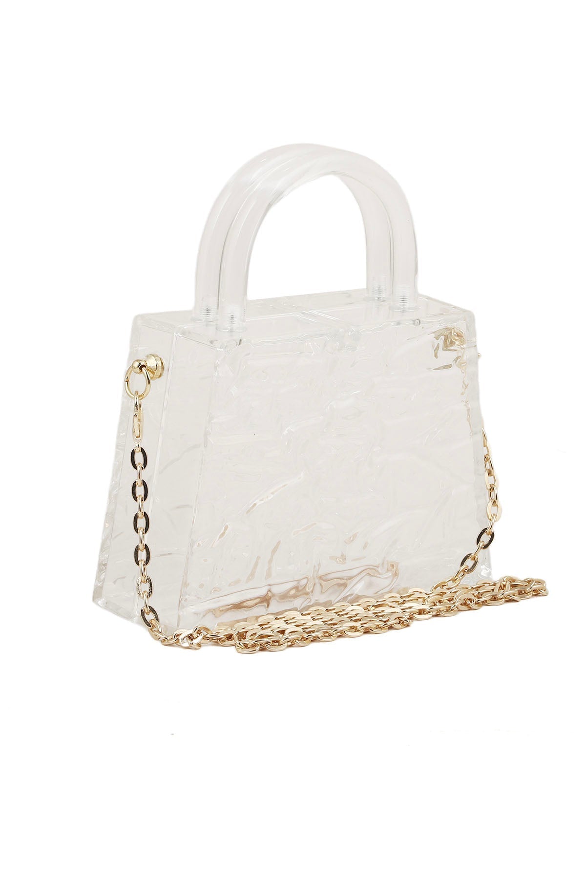 Party Wear Clutch B21613-White