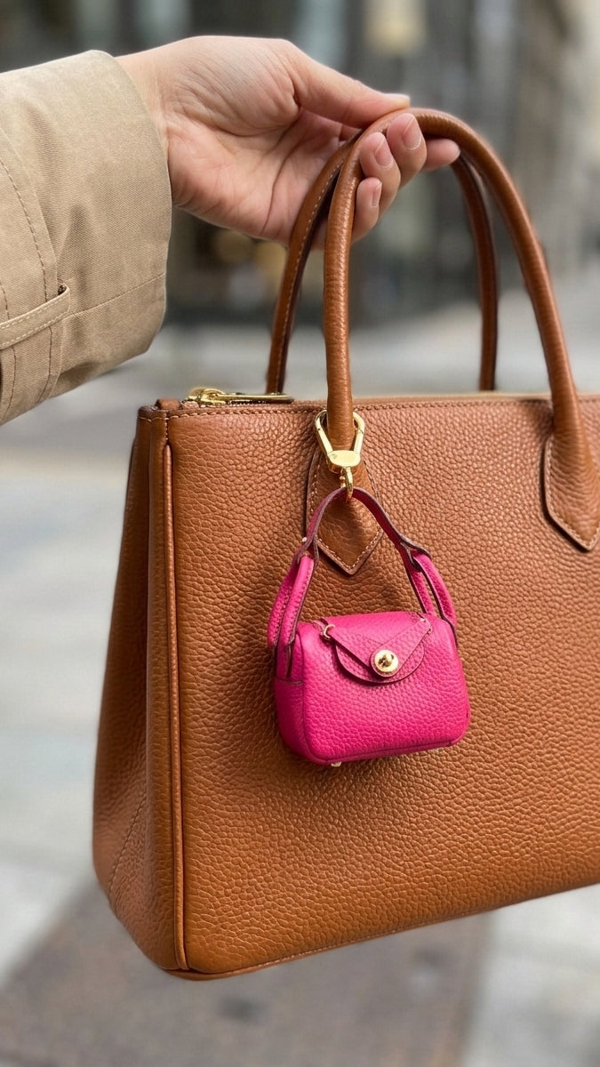 Bag Charm BM7028-Fucsia