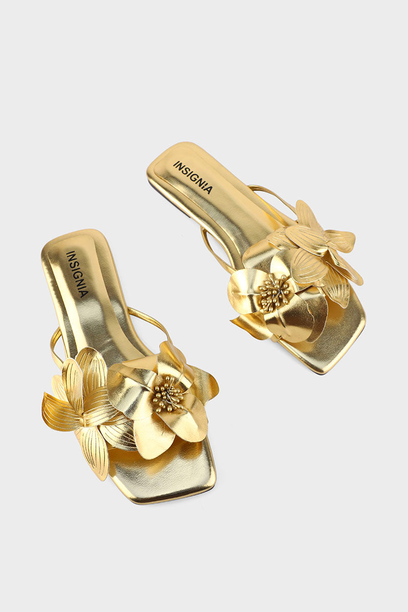 Formal Slip On I17207-Golden