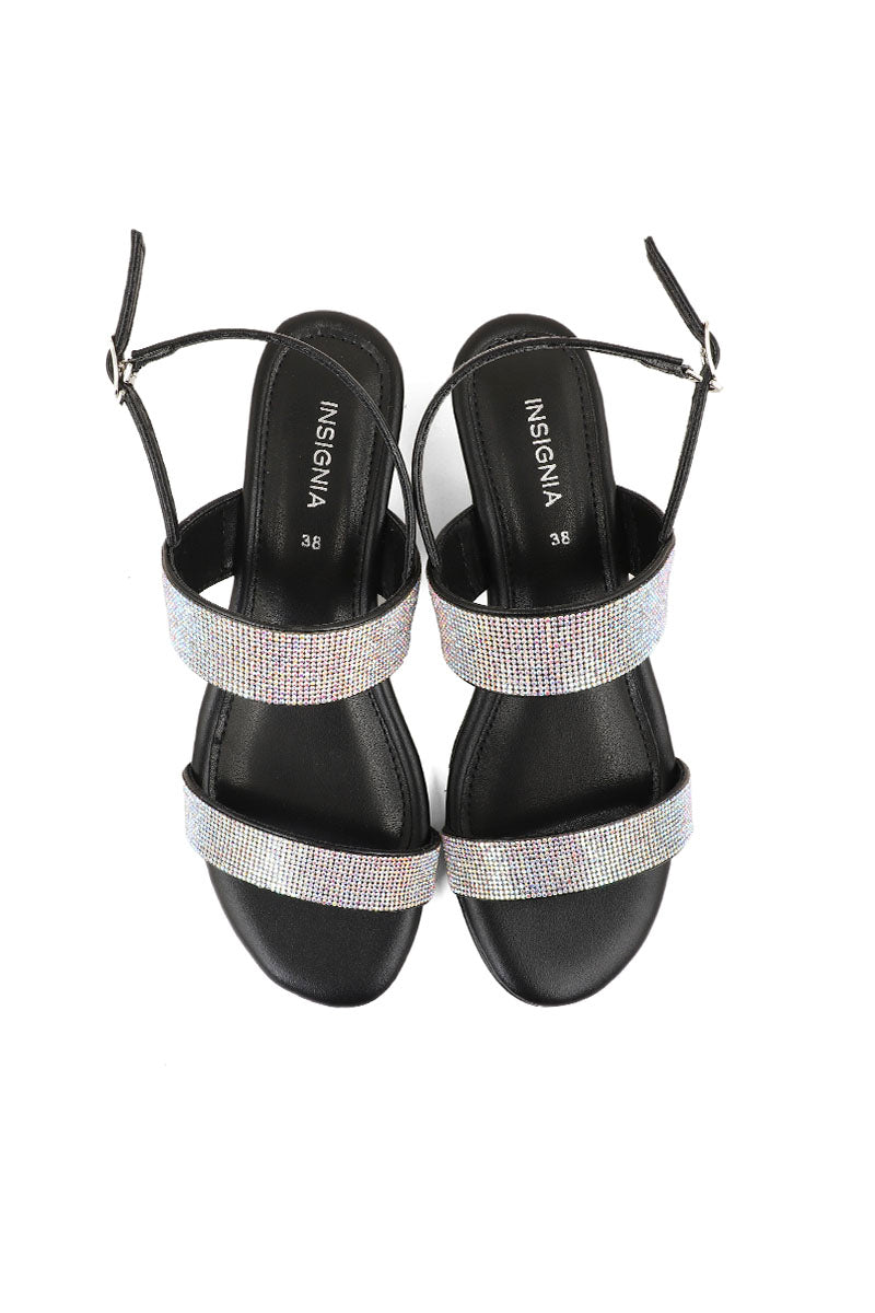 Party Wear Sandal I23698-Black