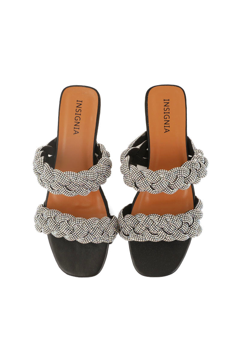 Party Wear Slip On I29233-Black