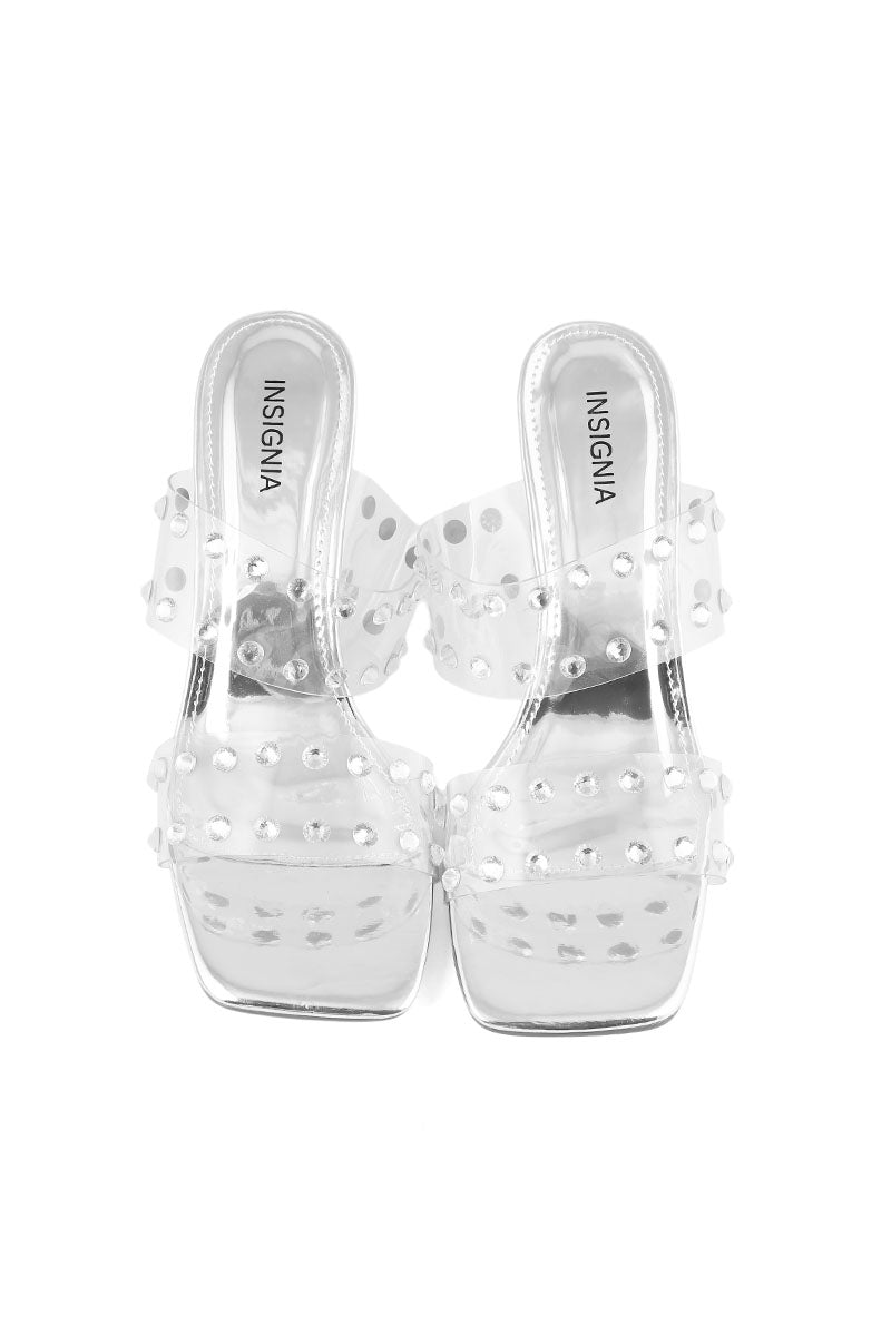 Party Wear Slip On I29245-Silver