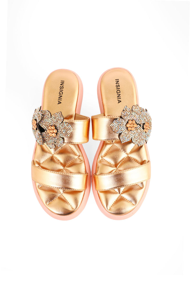 Formal Slip On I32886-Peach