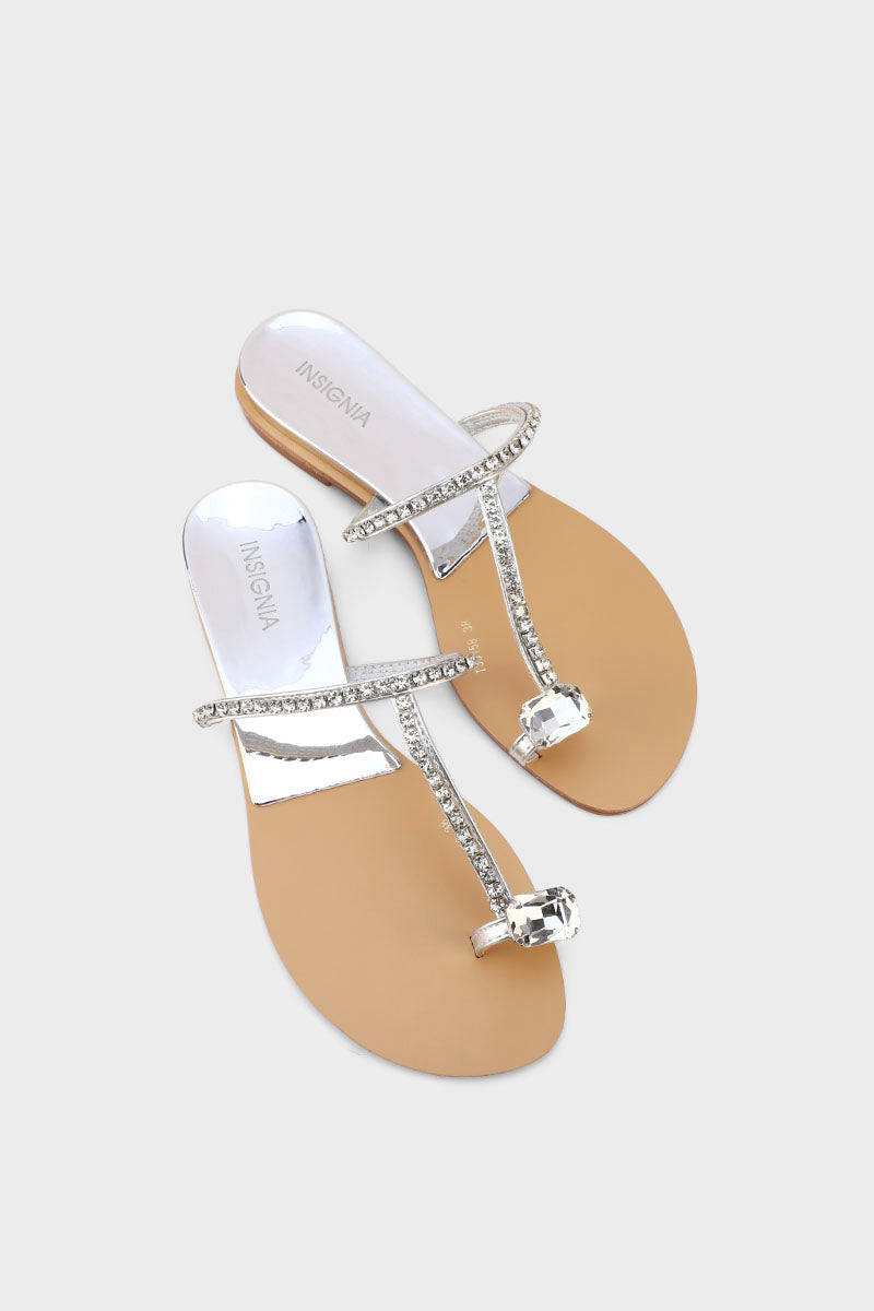 Formal Thong I35158-Silver