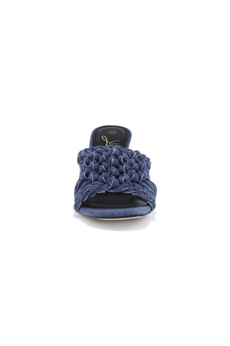 Formal Slipper I38328-Navy