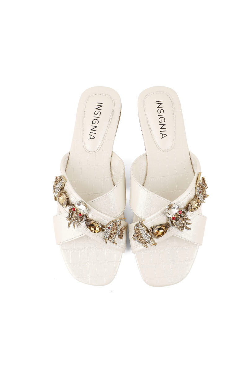 Formal Slip On I38543-White