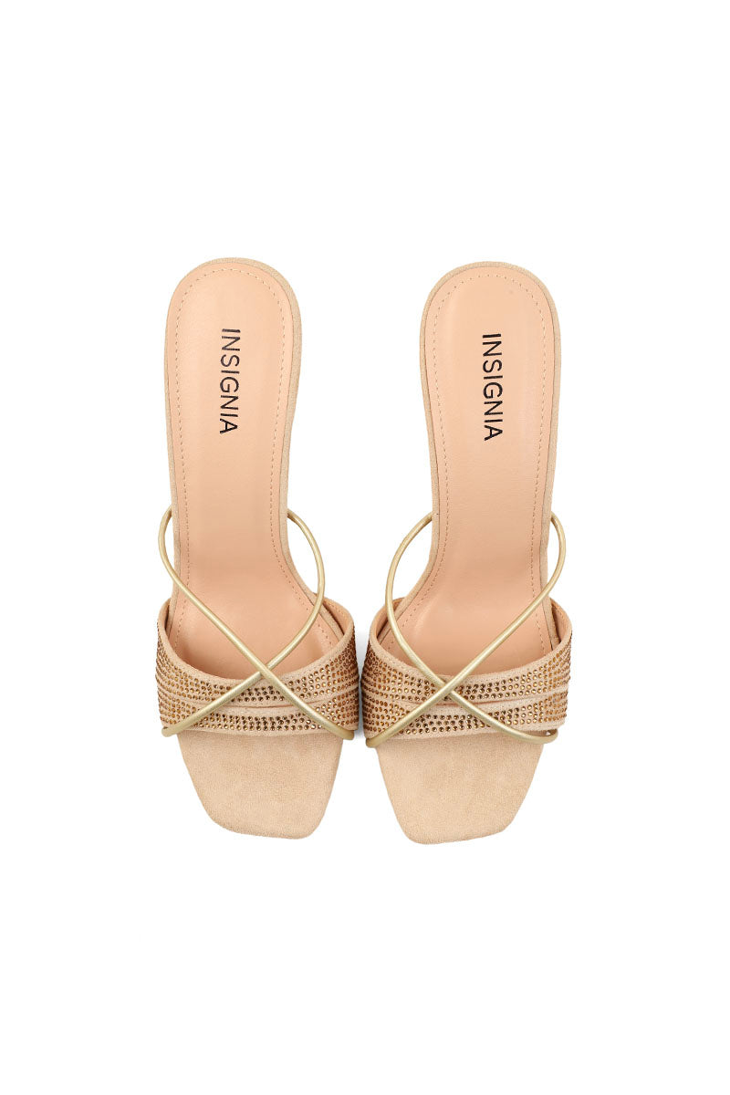 Formal Slip On I38555-Golden