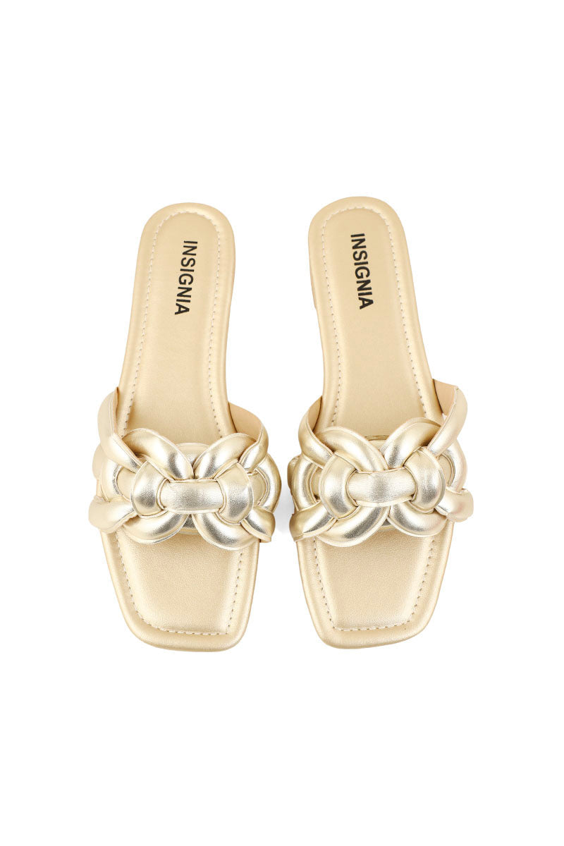 Casual Slip On I38572-Golden