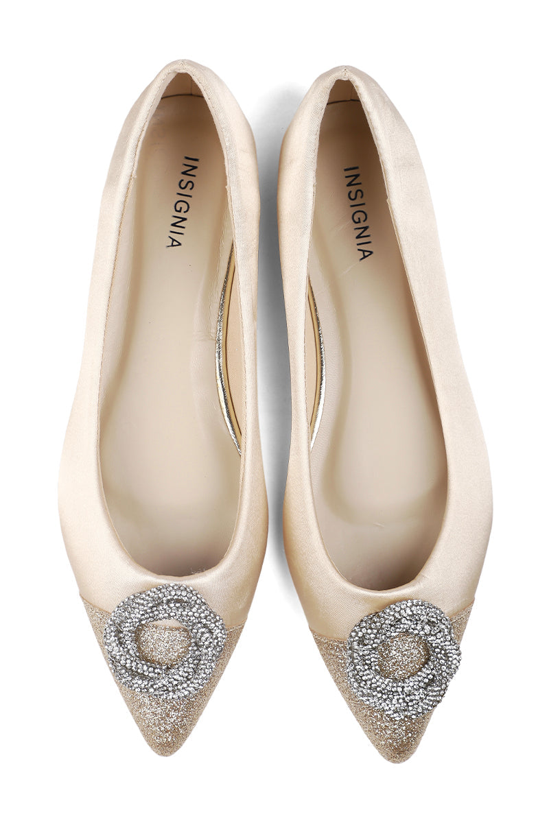 Party Wear Pumps I41374-Fawn