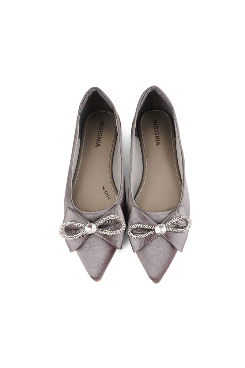 Party Wear Pumps I41422-Grey