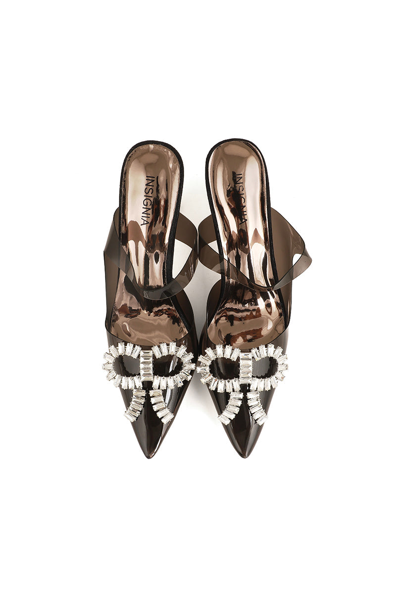 Party Wear Sling Back I47210-Black