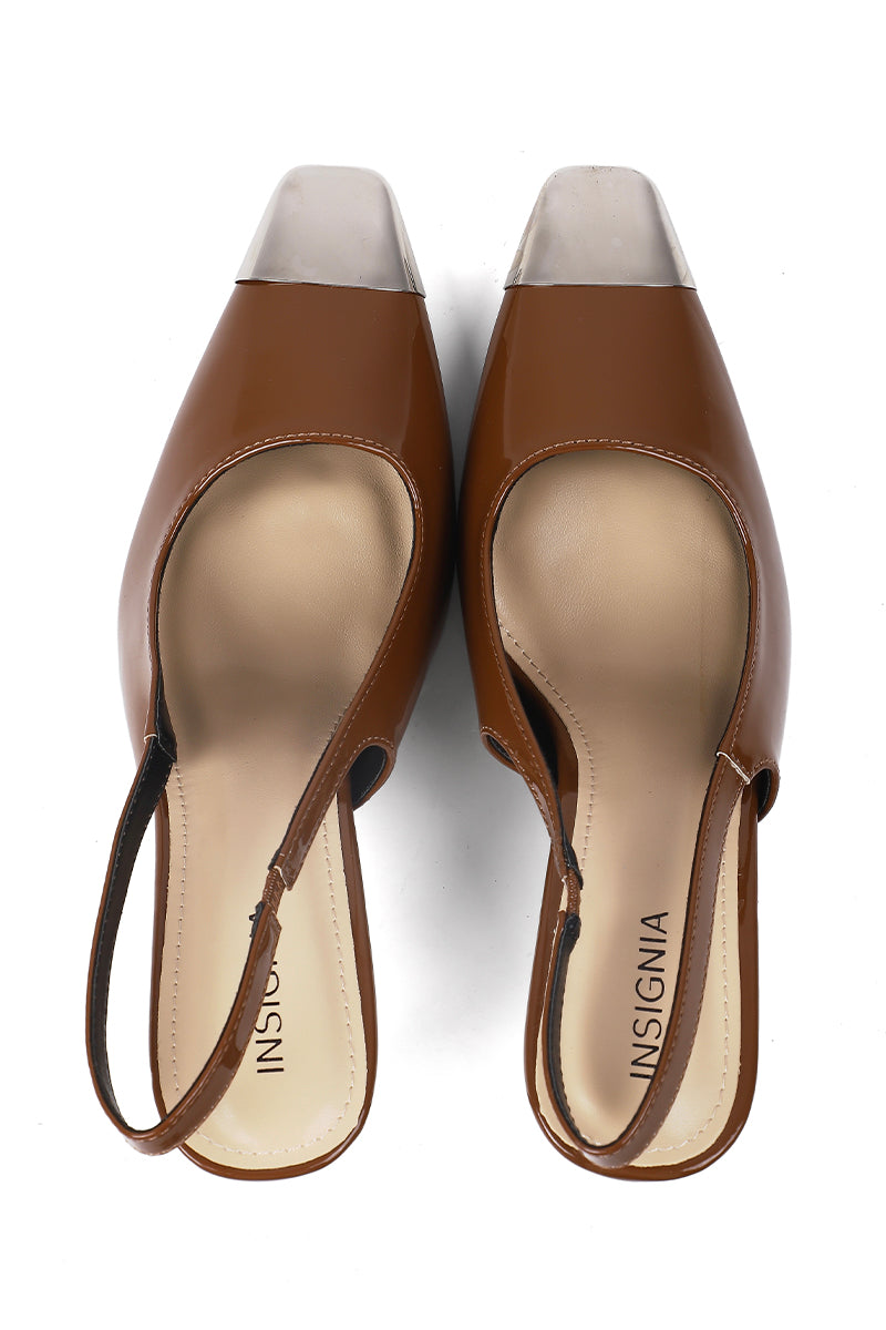 Formal Sling Back I47250-Brown