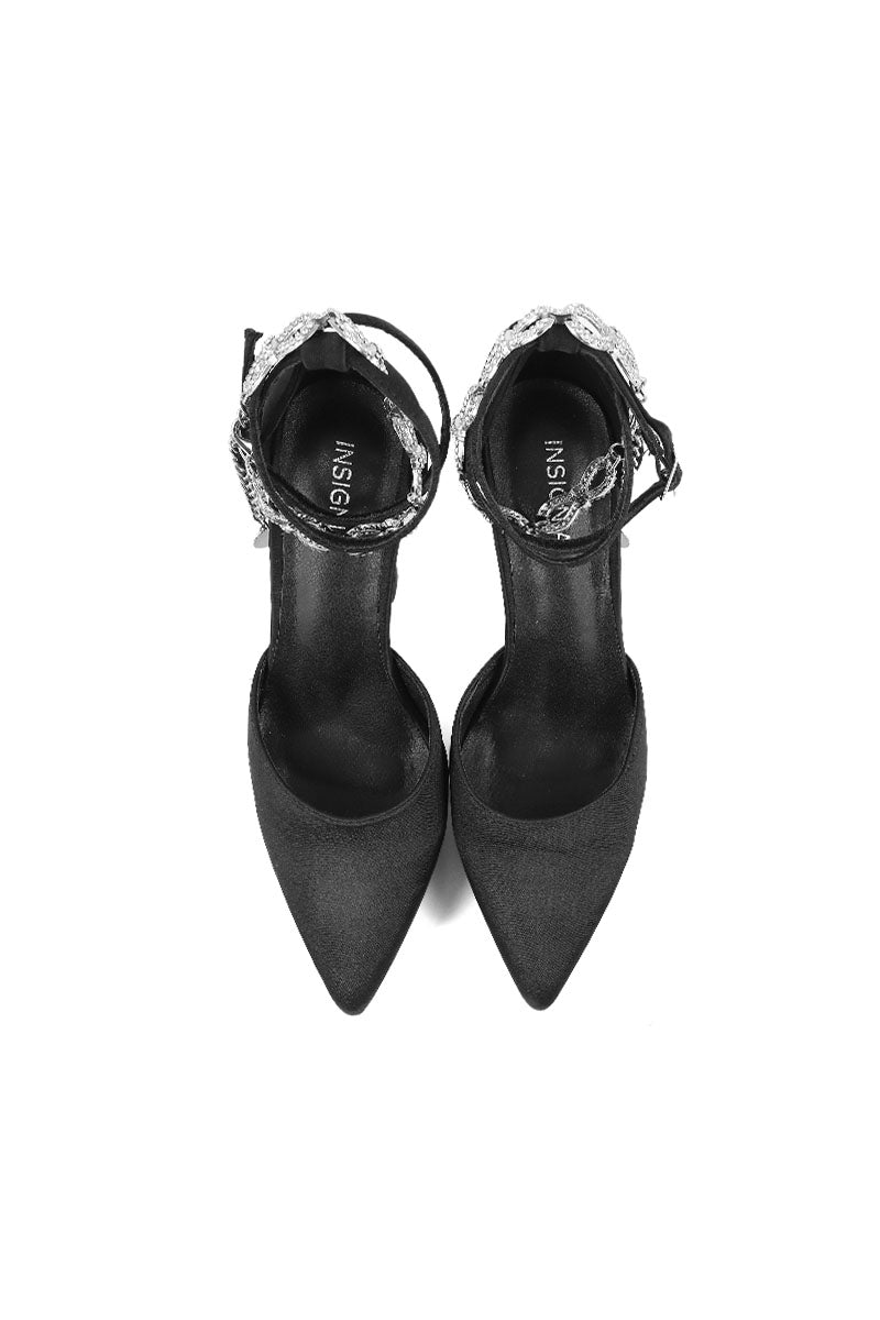 Party Wear Sling Back I47262-Black