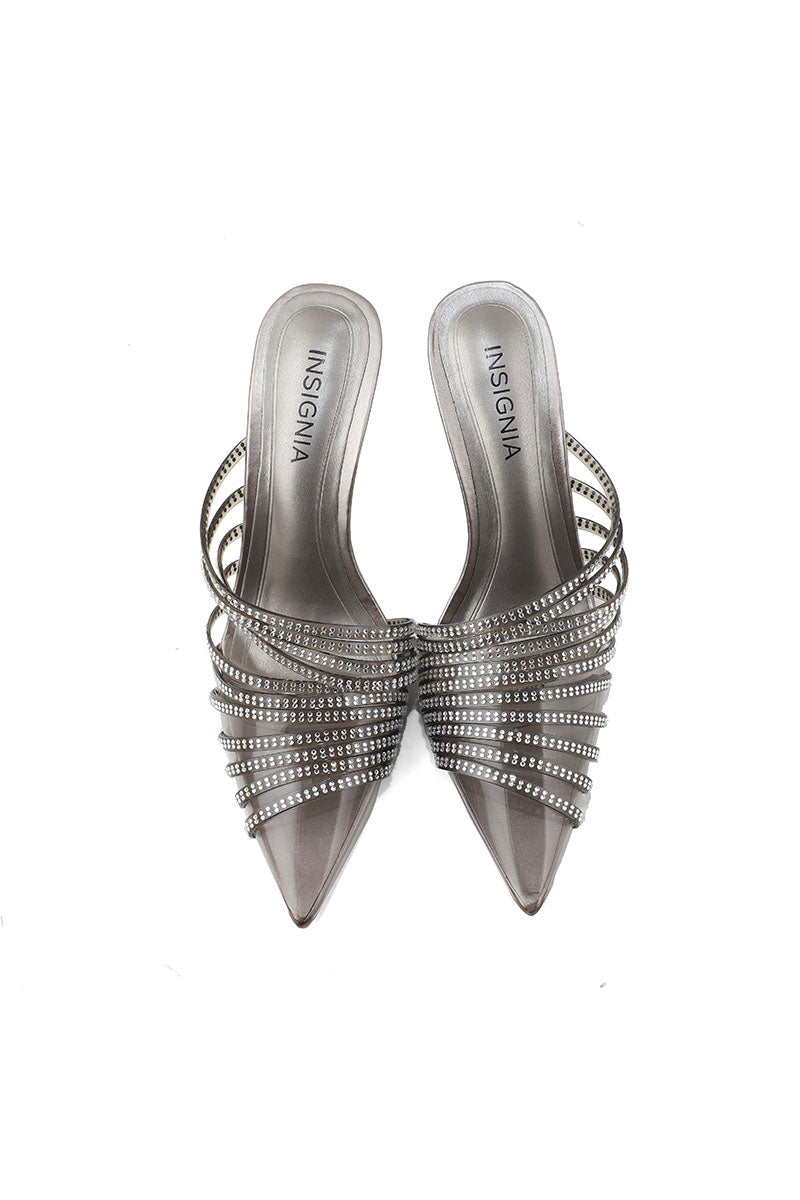 Party Wear Sling Back I47273-Grey