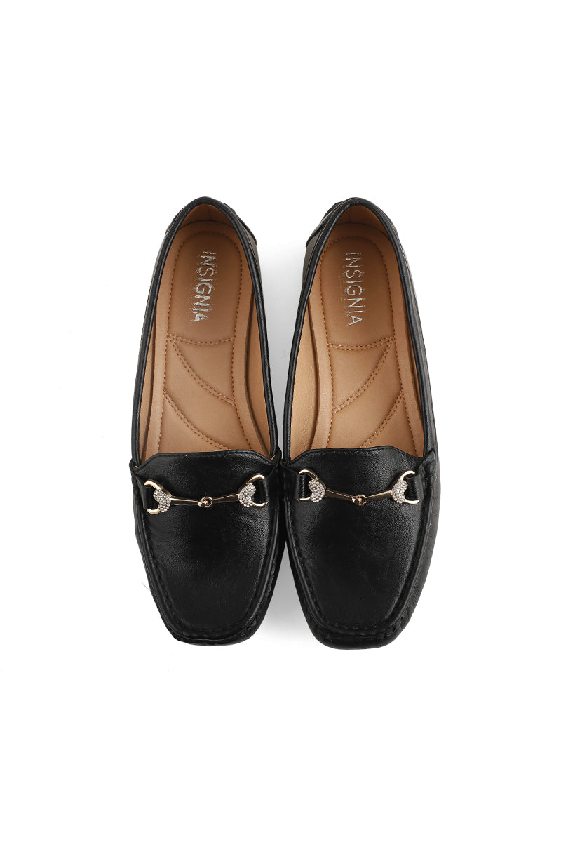 Casual Moccasin I60083-Black