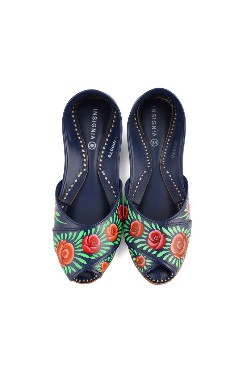 Ethnic Khussa I80079-Navy