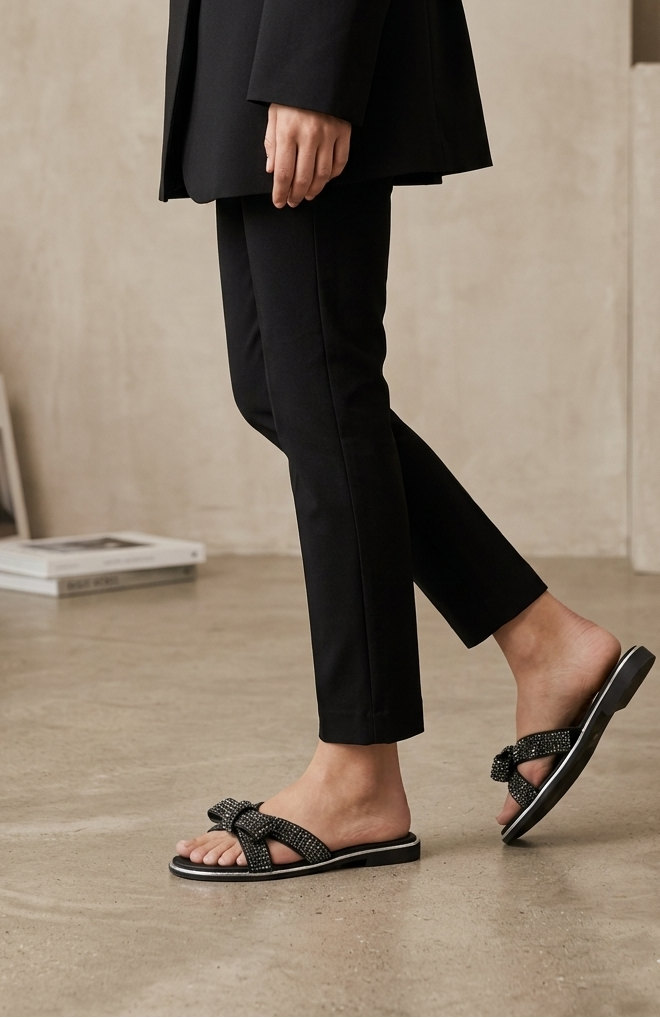 Formal Slip On IF0291-Black