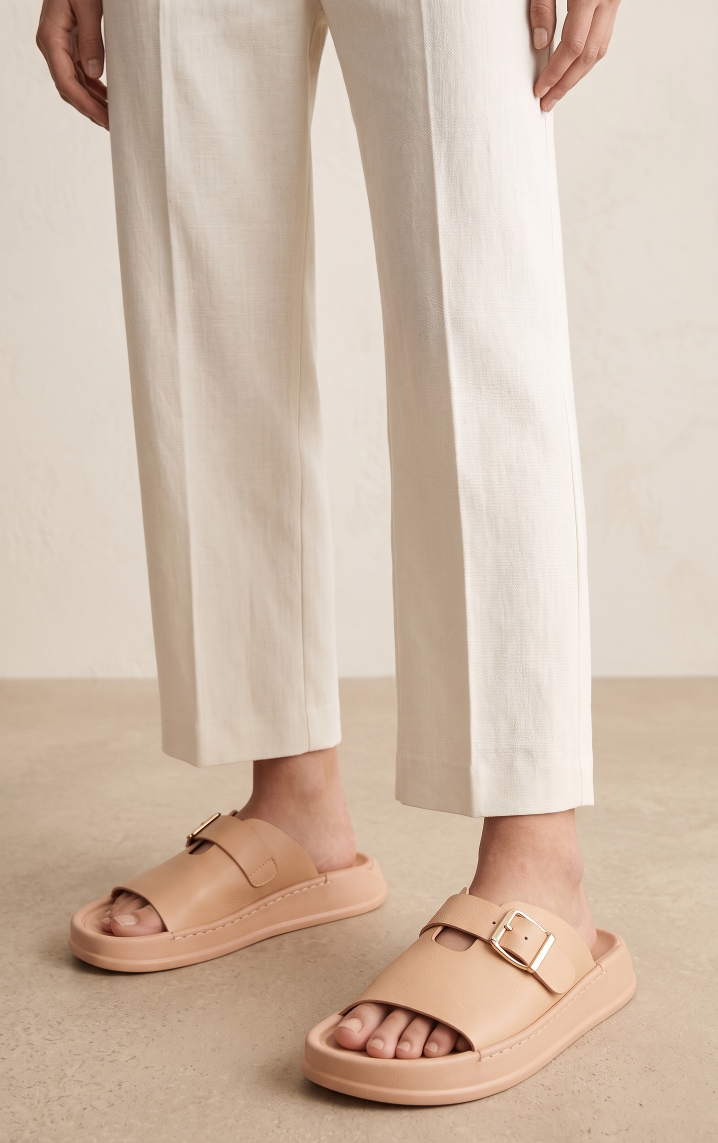 Comfort Slip On IK0140-Beige