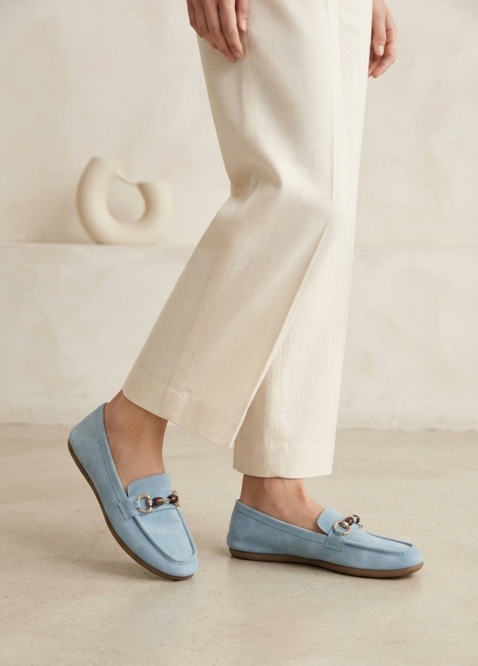 Comfort Moccasin IK7042-Blue