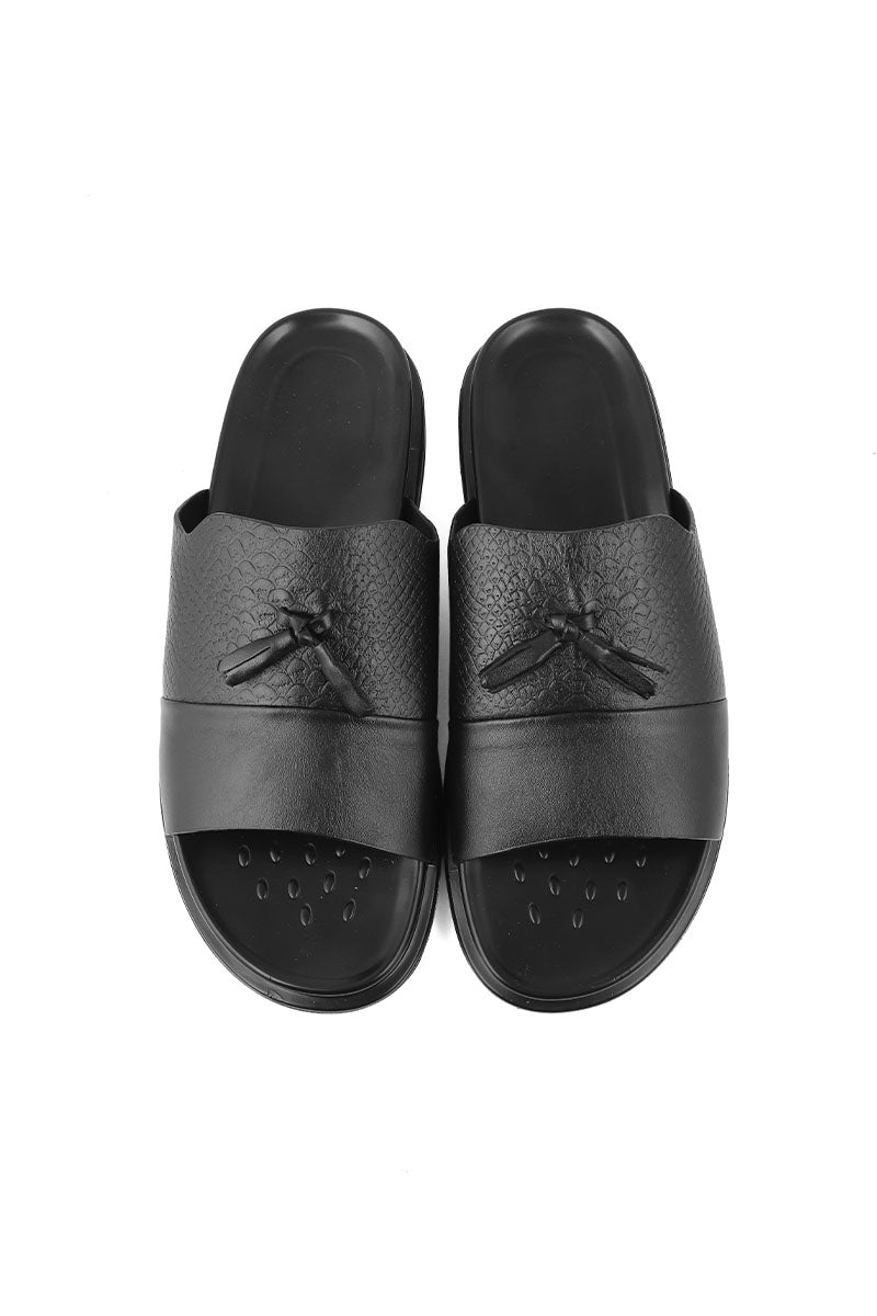 Men Casual Slipper M18038-Black