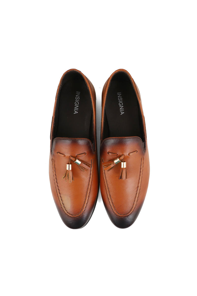 Men Formal Loafers M22052-Brown