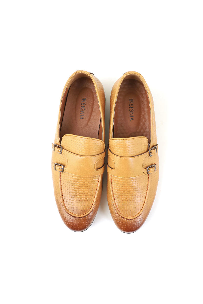 Men Formal Loafers M22059-Mustard