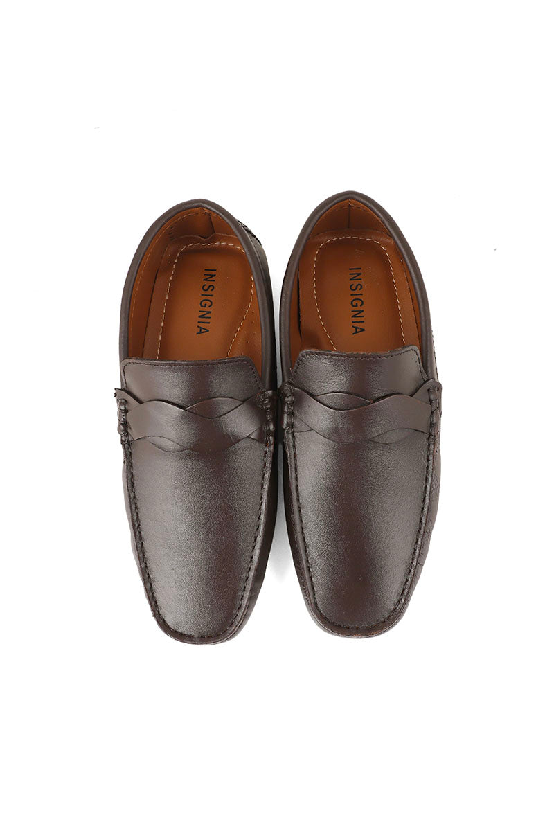 Men Casual Driving Mocs M22071-Brown