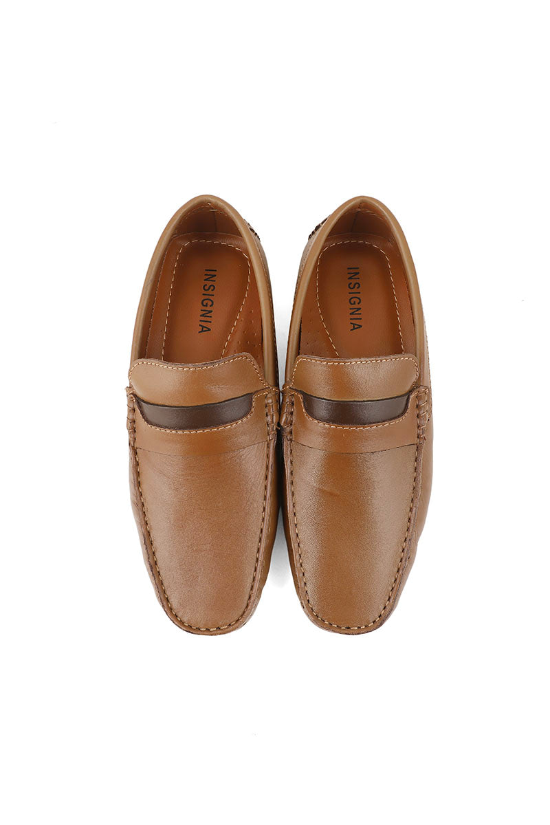 Men Casual Driving Mocs M22072-Mustard