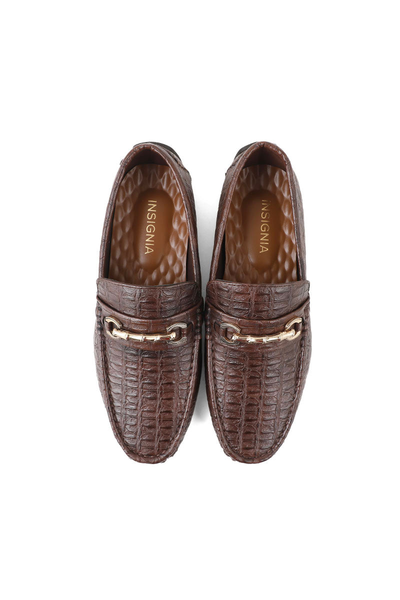 Men Casual Driving Mocs M26068-Coffee